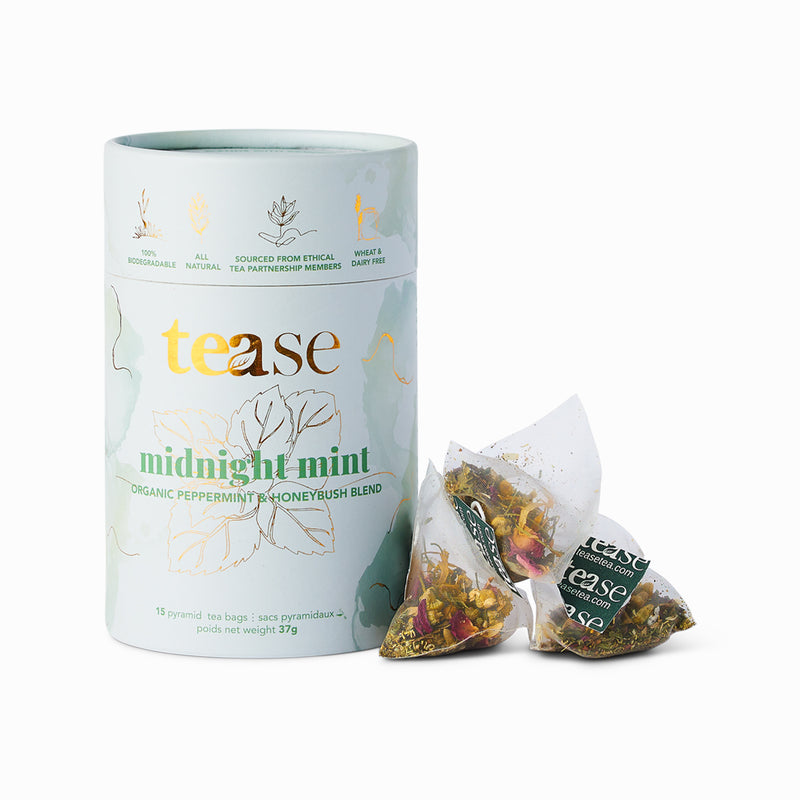 Midnight Mint Organic Peppermint + Honeybush Herbal Tea