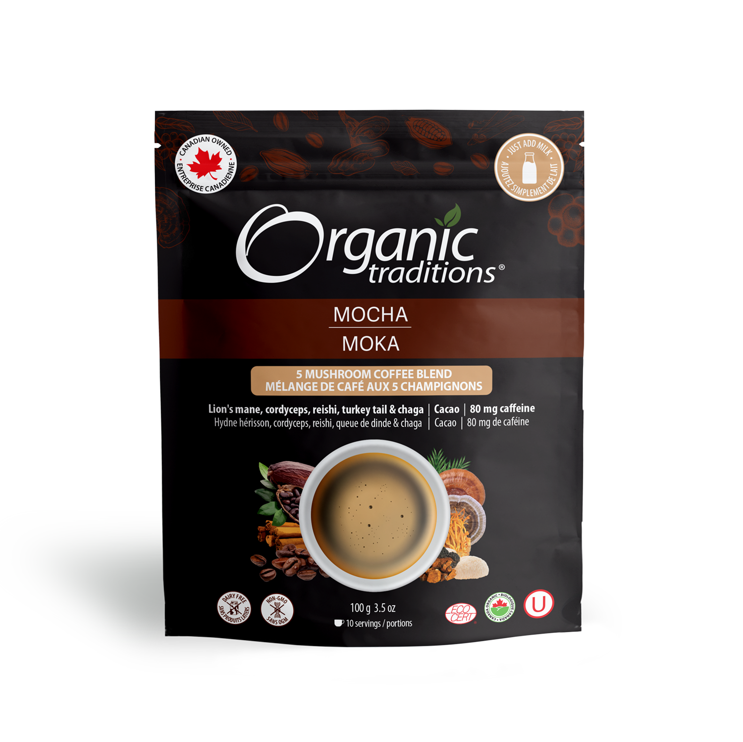Mocha 5 Mushroom Coffee Blend