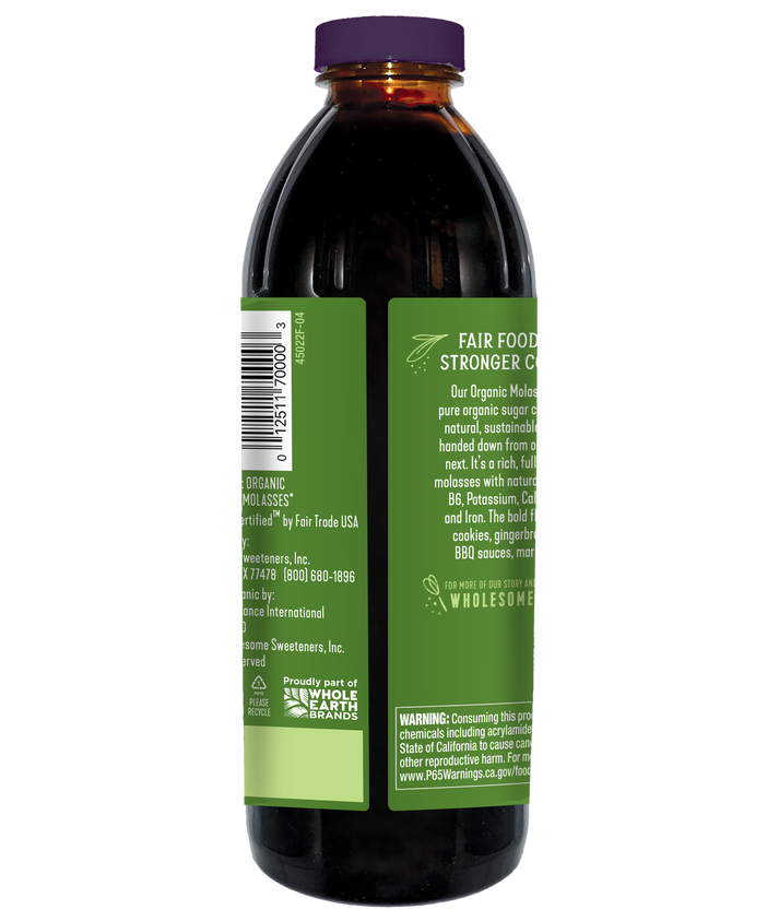 Wholesome Sweeteners Organic Molasses Blackstrap