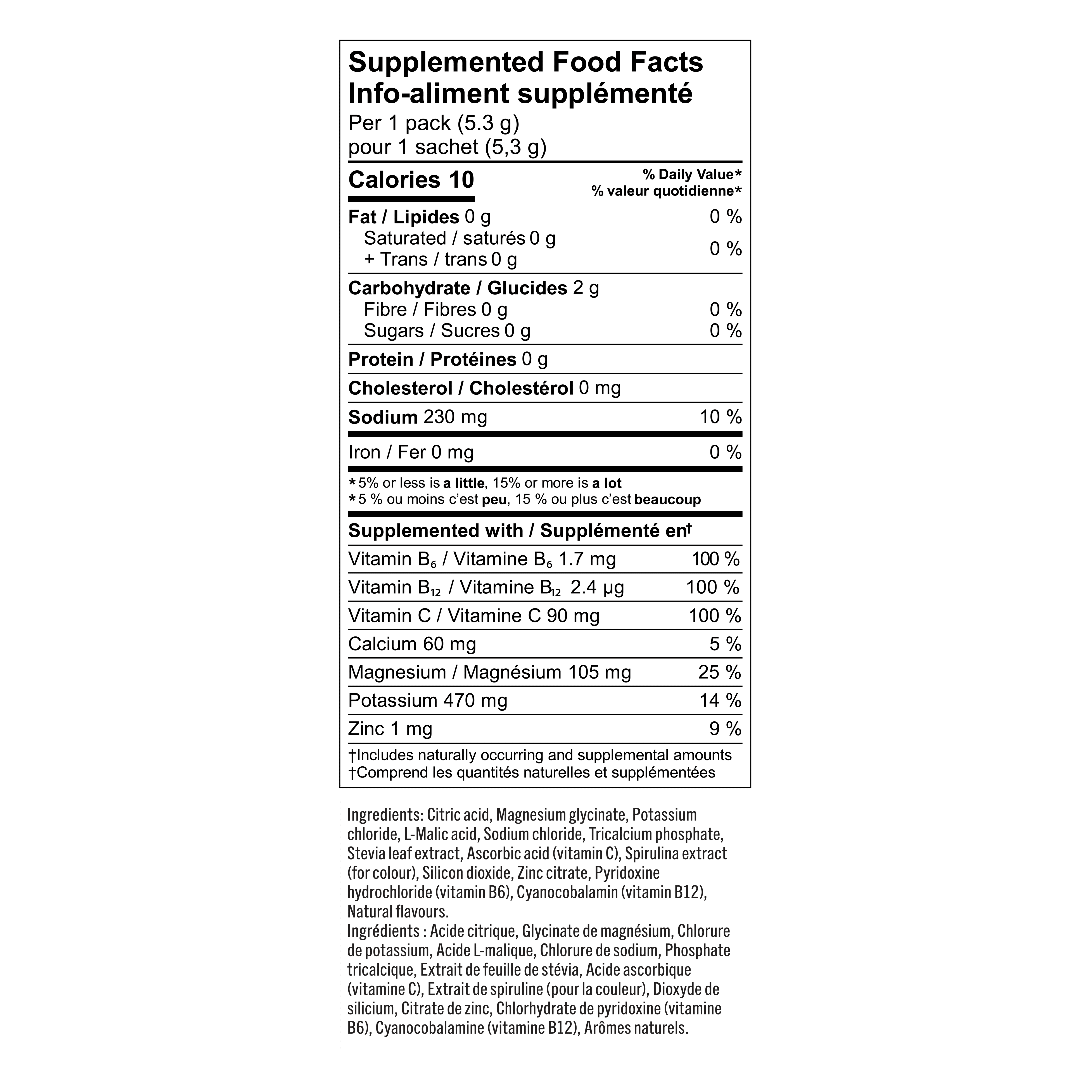 Vega Blue Raspberry Hydration Sachet