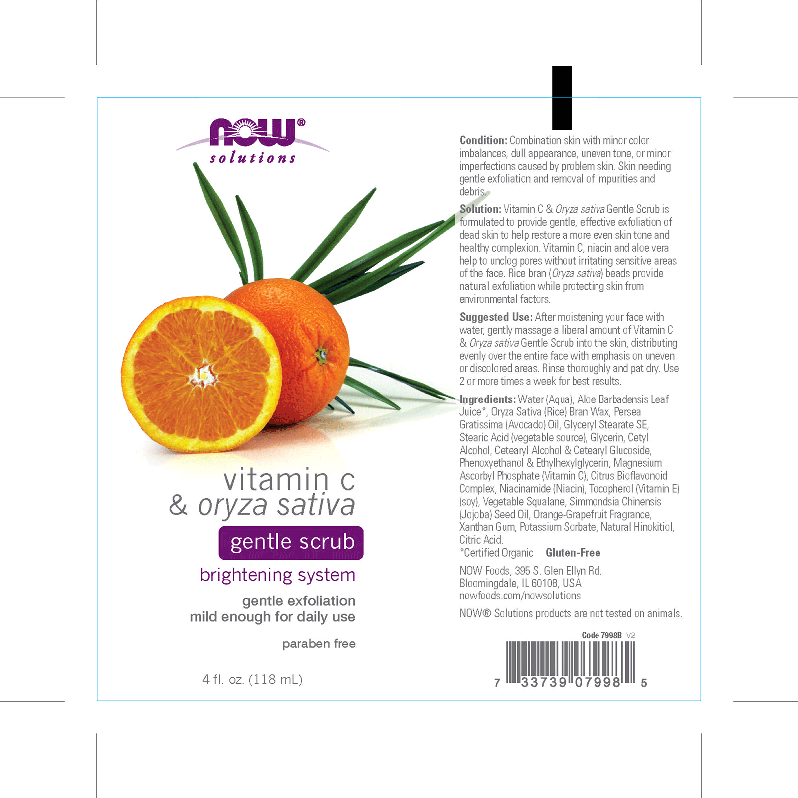 Vitamin C & Rice Gentle Scrub