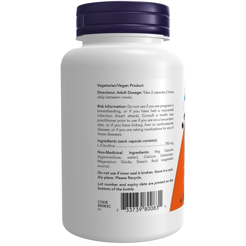 L-Citrulline - 750Mg