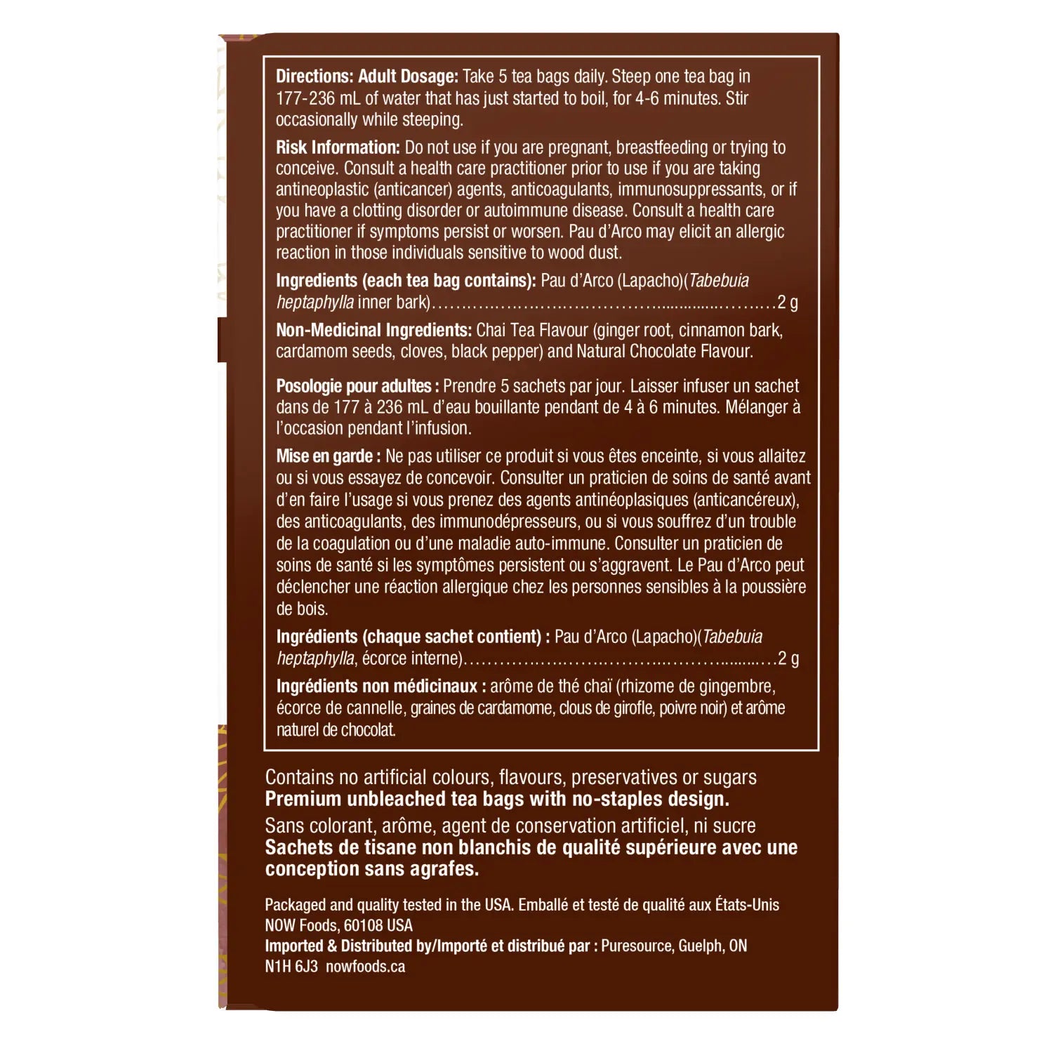 Organic Pau D'arco Tea