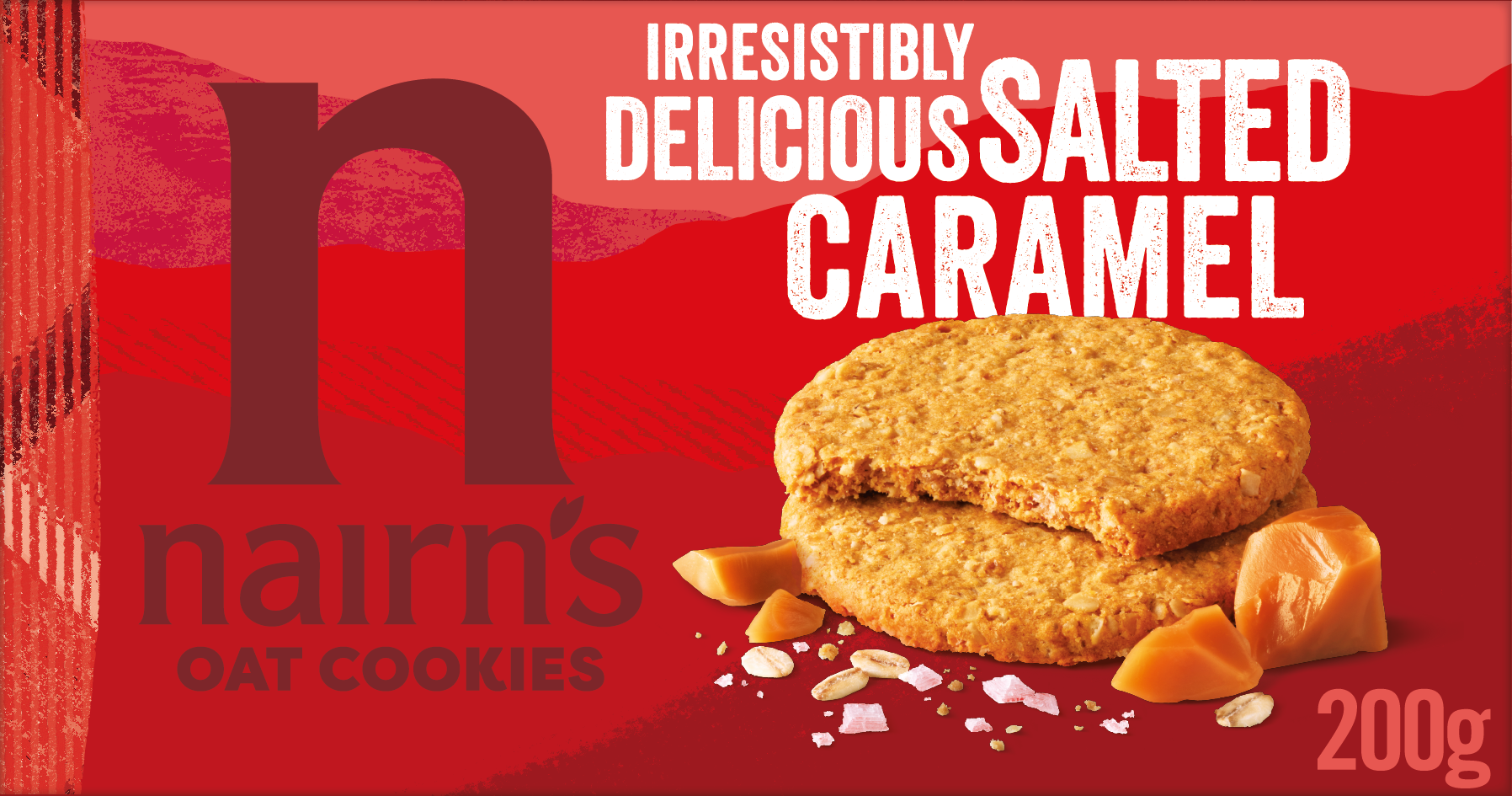 Nairns Salted Caramel Oat Cookies