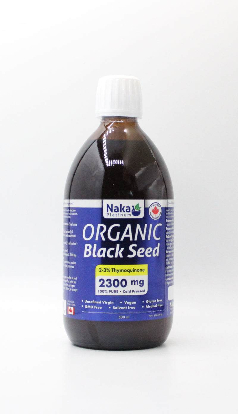 Organic Cold Pressed Black Seed Oil