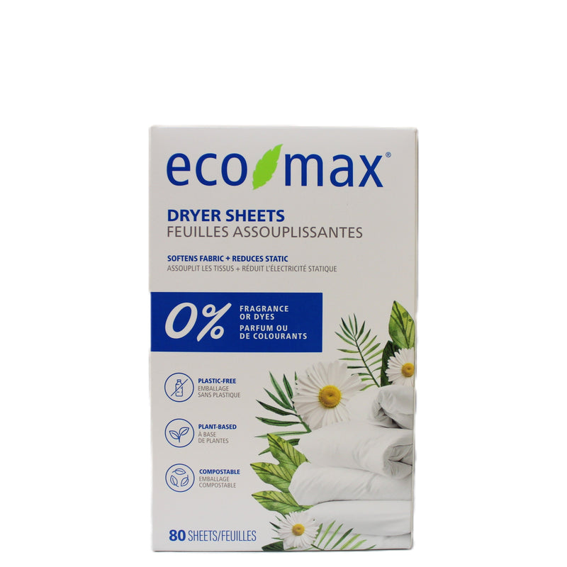 Fragrance-Free Dryer Sheets