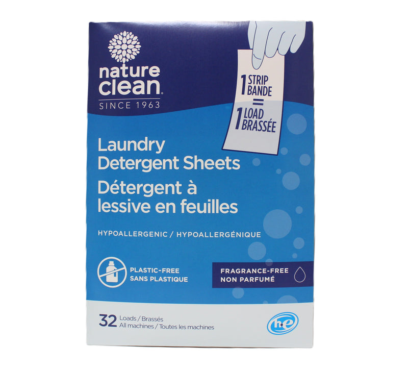 Fragrance Free Laundry Detergent Strips