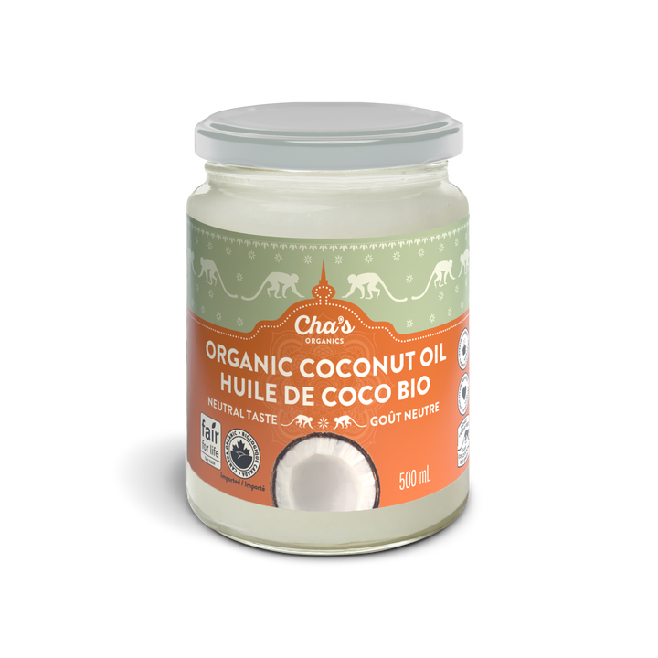 Cha's Organics Deodorized Coconut Oil