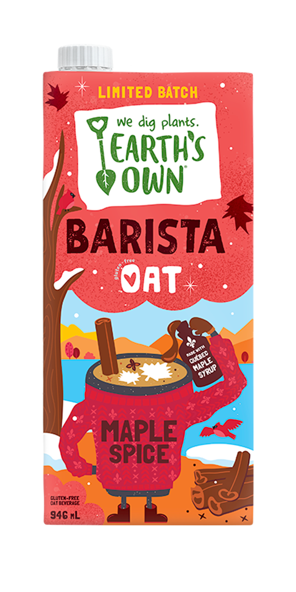 Earth's Own Gluten-Free Maple Spice Oat Barista