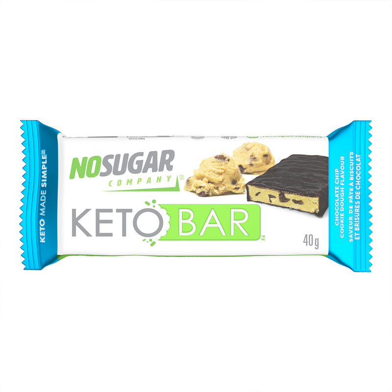 Keto Bar Chocolate Chip Cookie Dough