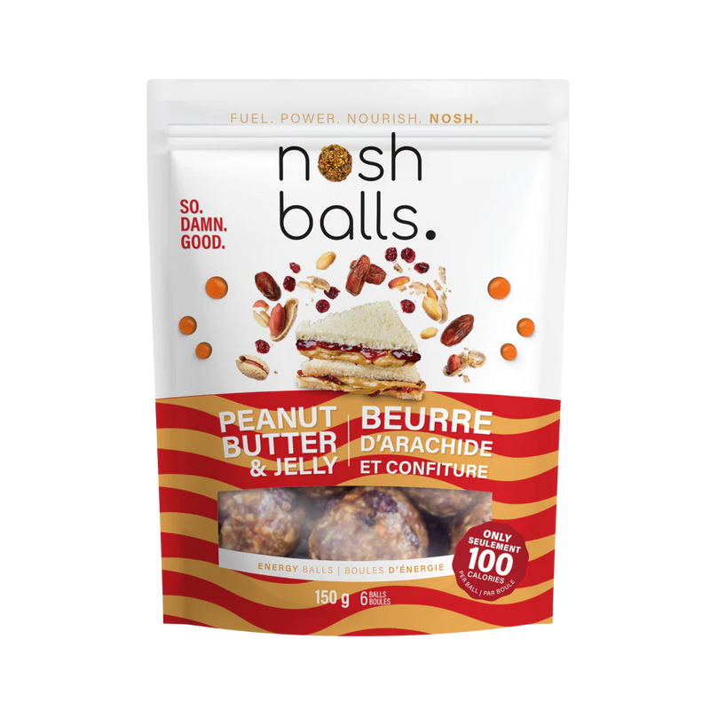 Peanut Butter & Jelly Nosh Balls