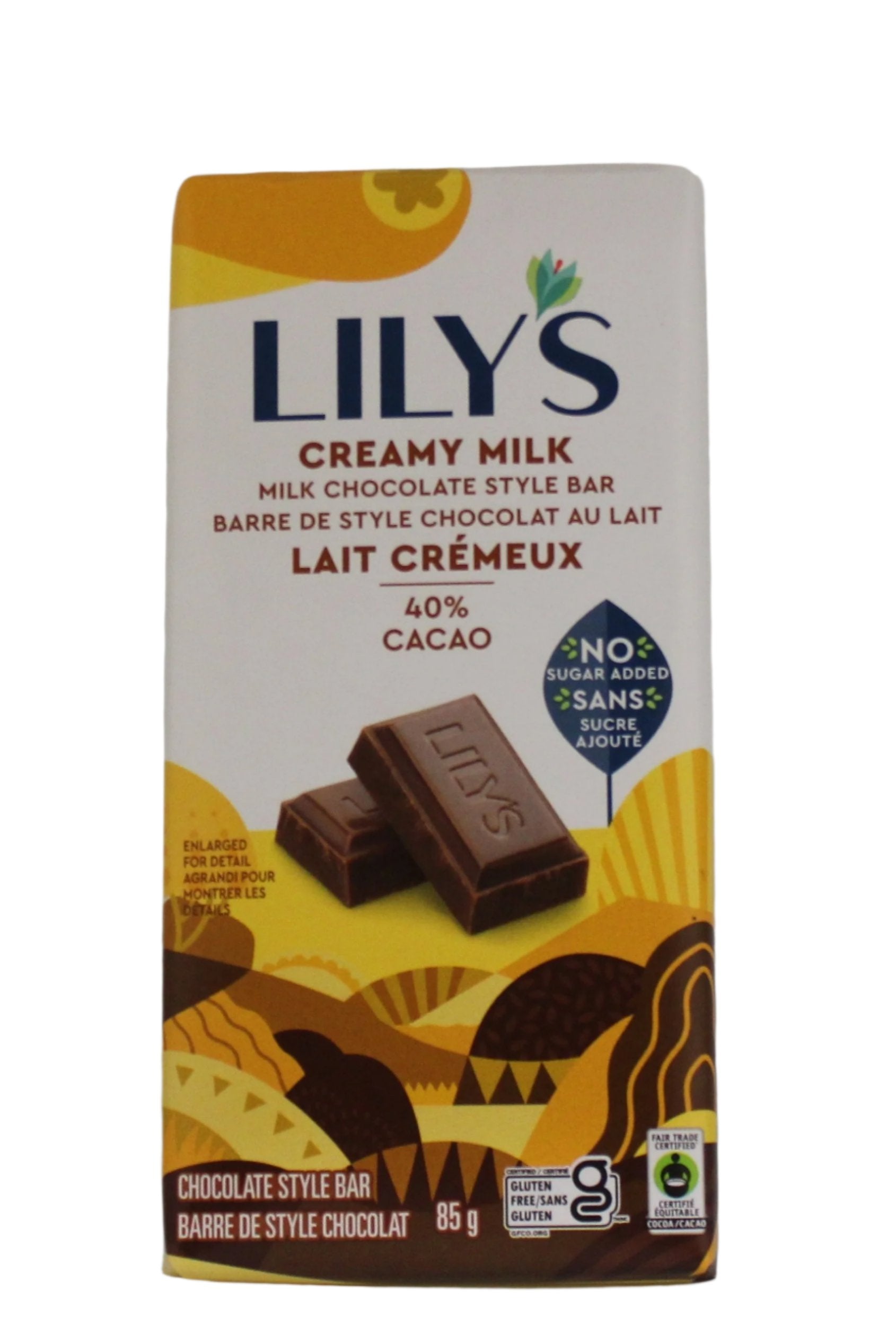Gluten Free Creamy Milk Chocolate Bar