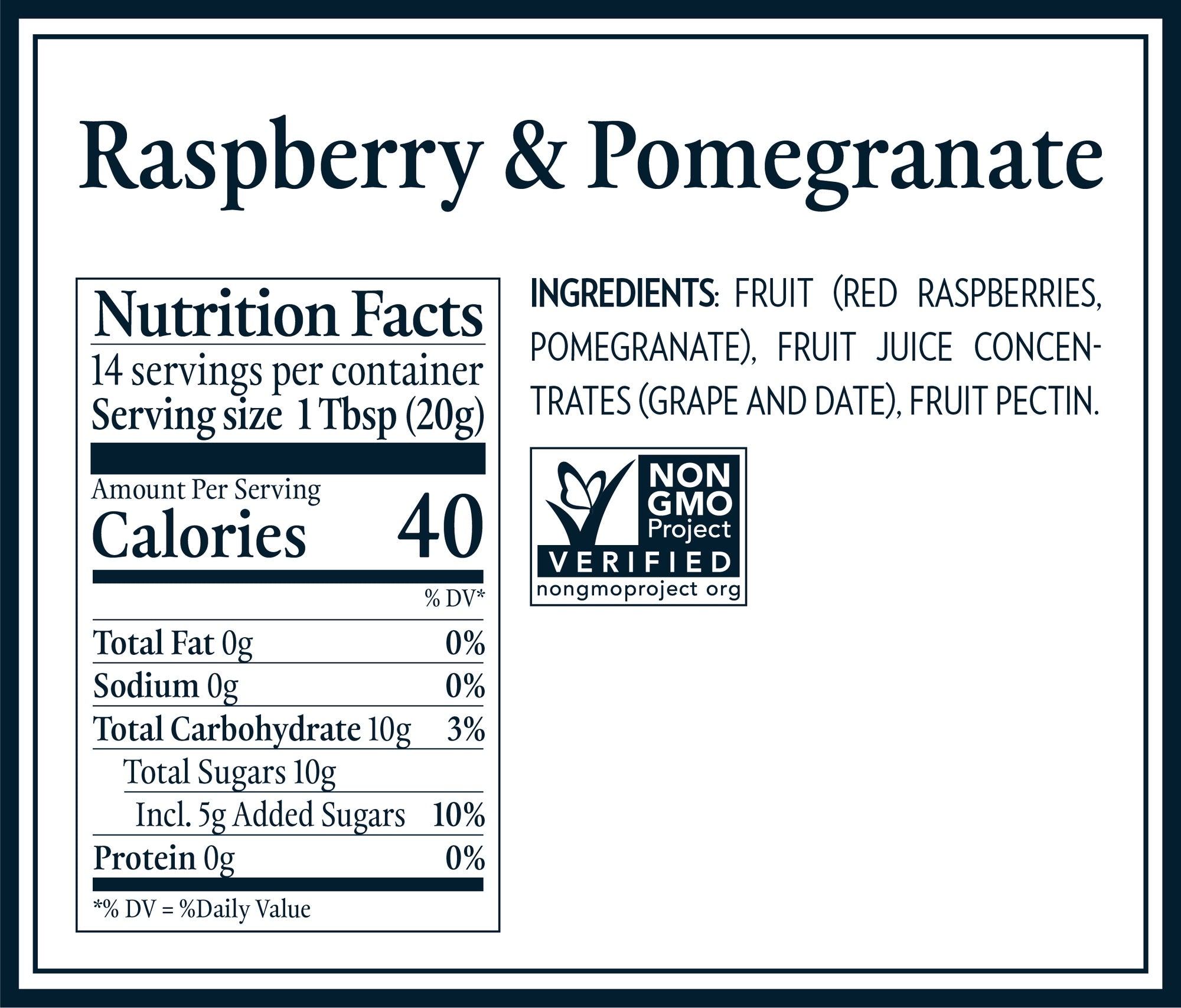 St. Dalfour Raspberry & Pomegranate Fruit Spread