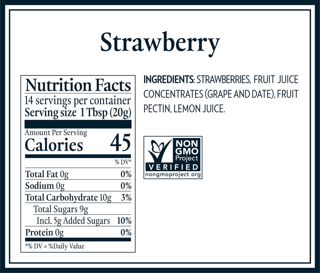 St. Dalfour Strawberry Fruit Spread