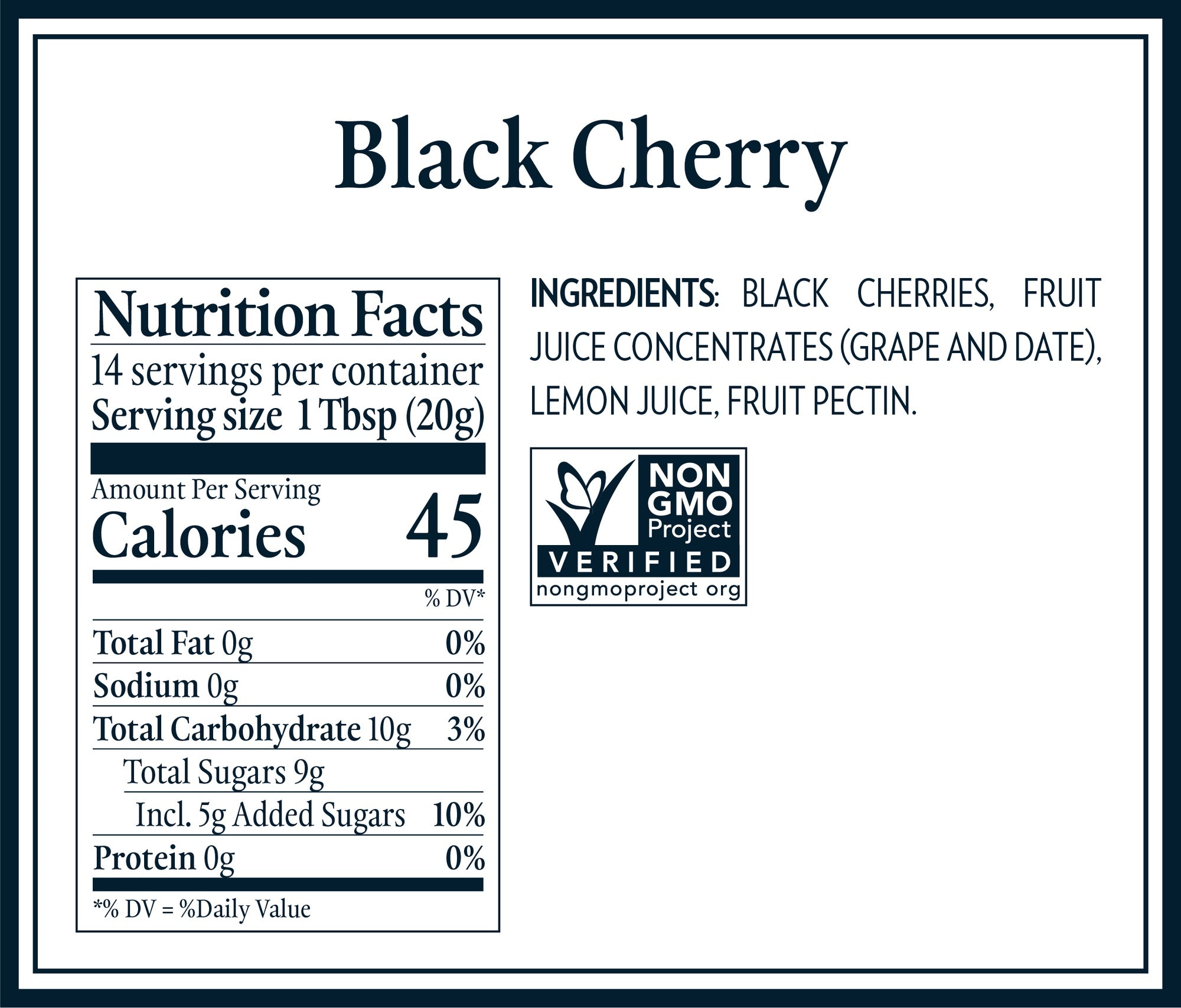 St. Dalfour Black Cherry Fruit Spread