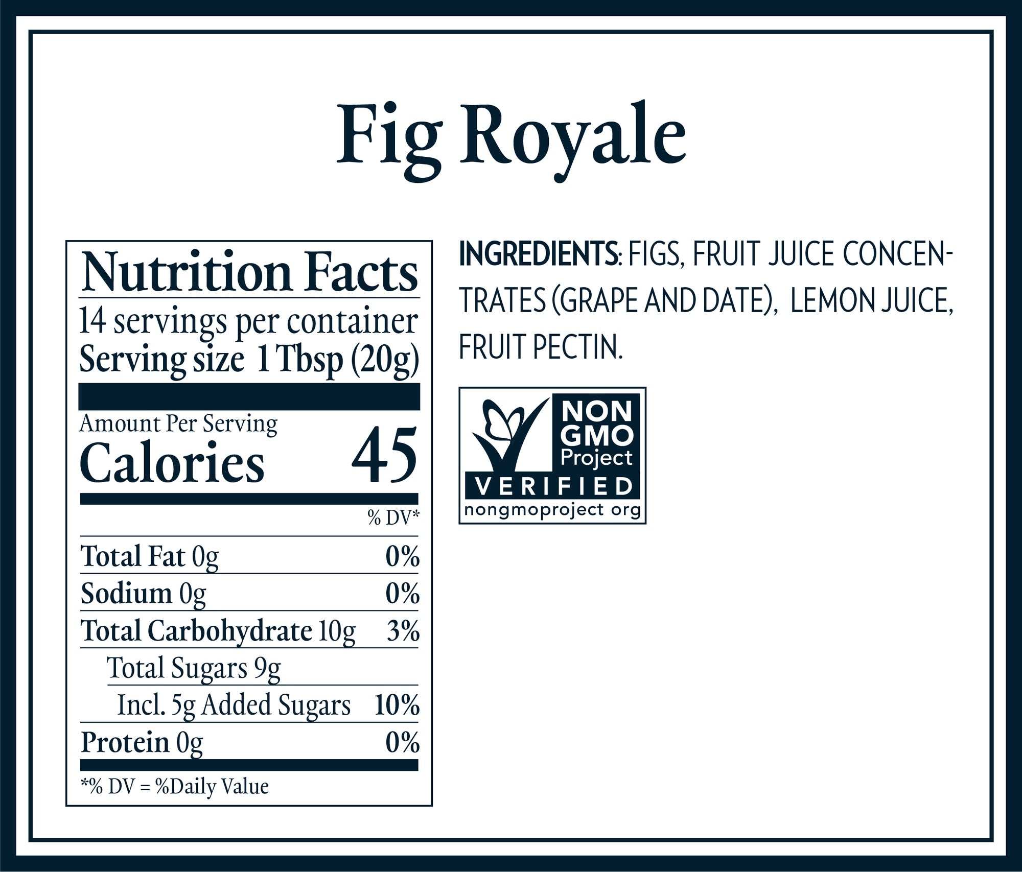 St. Dalfour Royal Fig Fruit Spread
