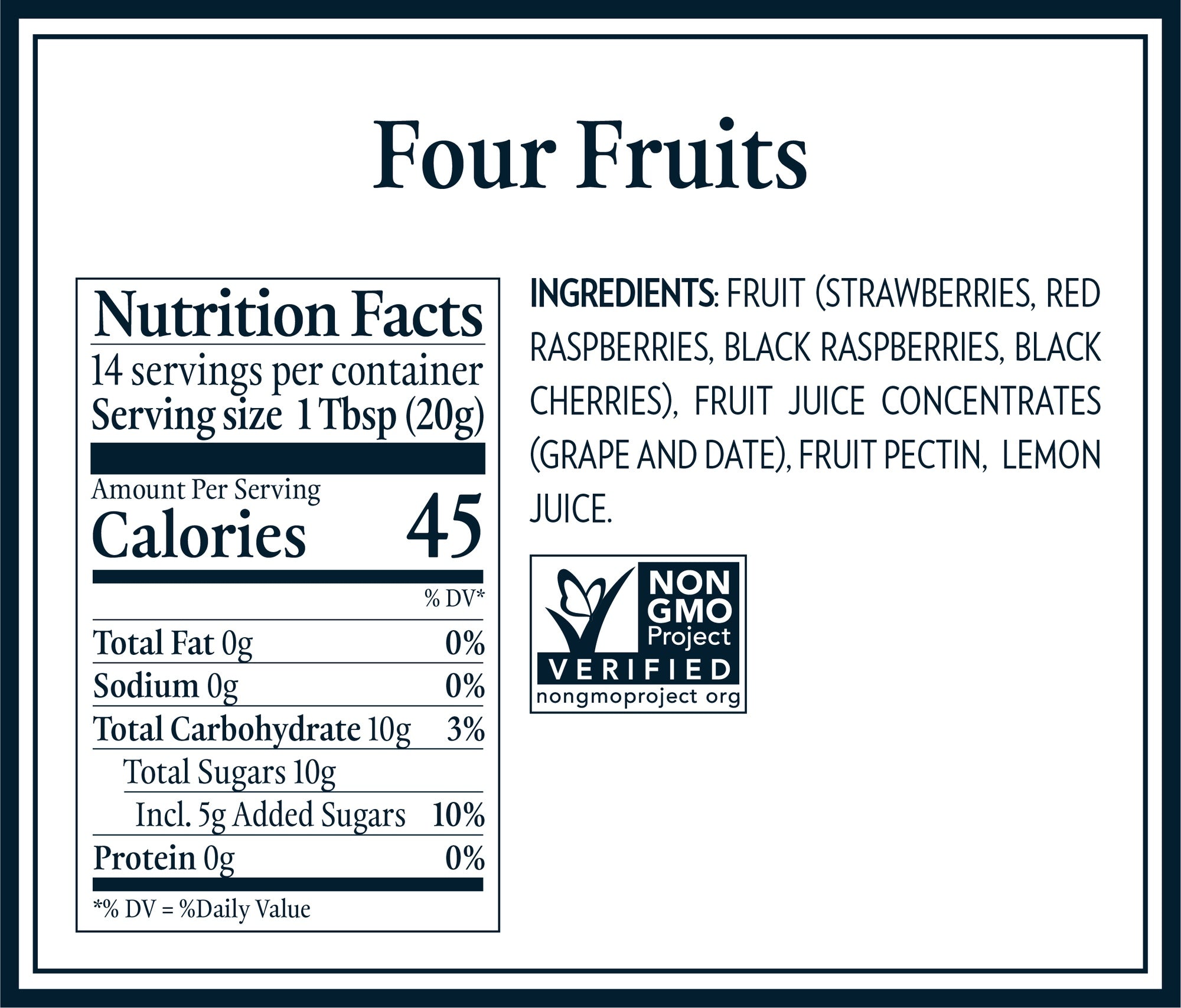 St. Dalfour Four Fruits Fruit Spread