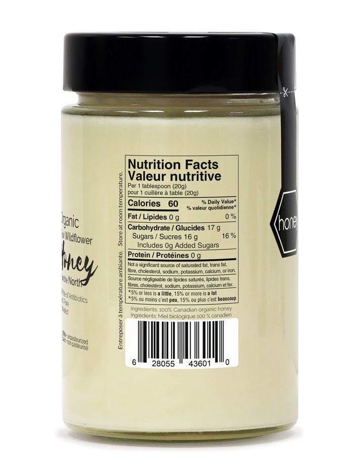 Oneroot Organic Raw Wildflower Honey