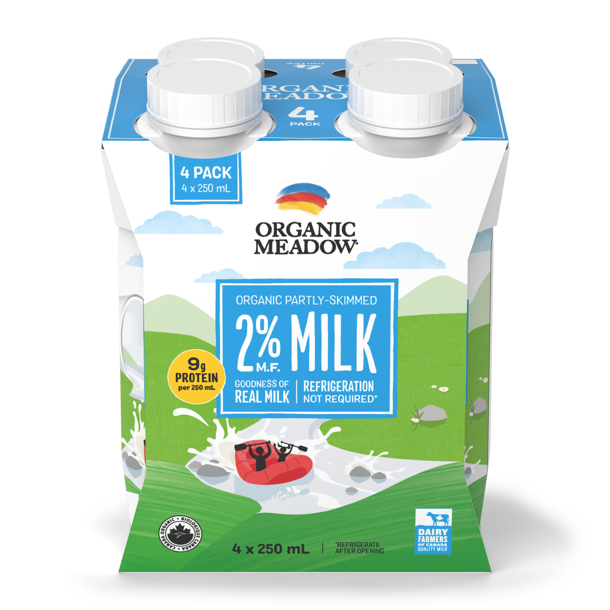 Organic Meadow Organic Partly-Skimmed 2% M.F. Shelf-Stable Milk