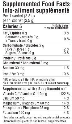 Organika Wild Raspberry Electrolyte Sachets