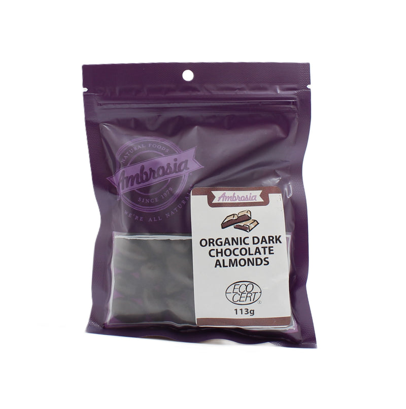 Organic Dark Chocolate Almonds