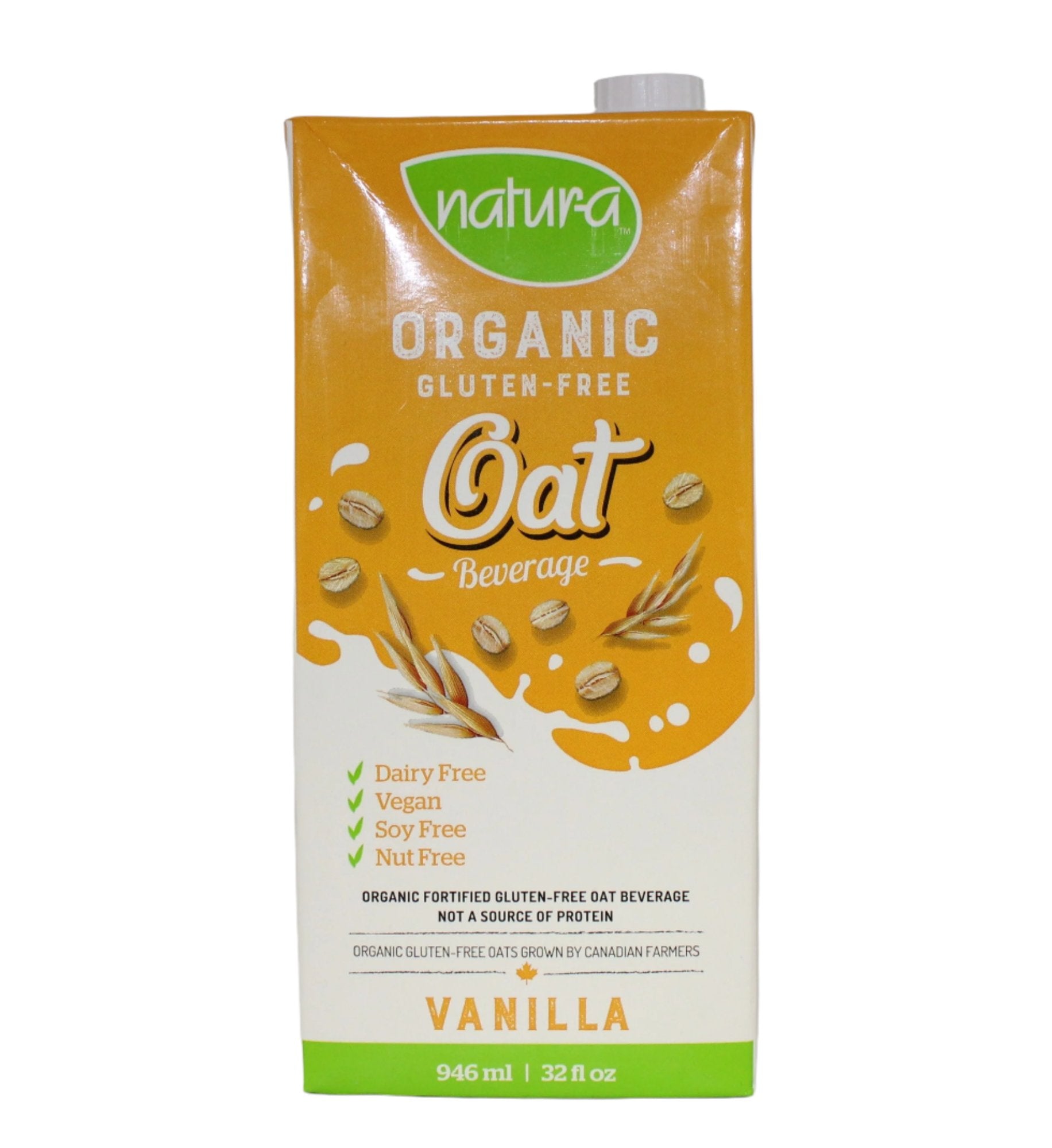 Organic Unsweetened Vanilla Oat Beverage
