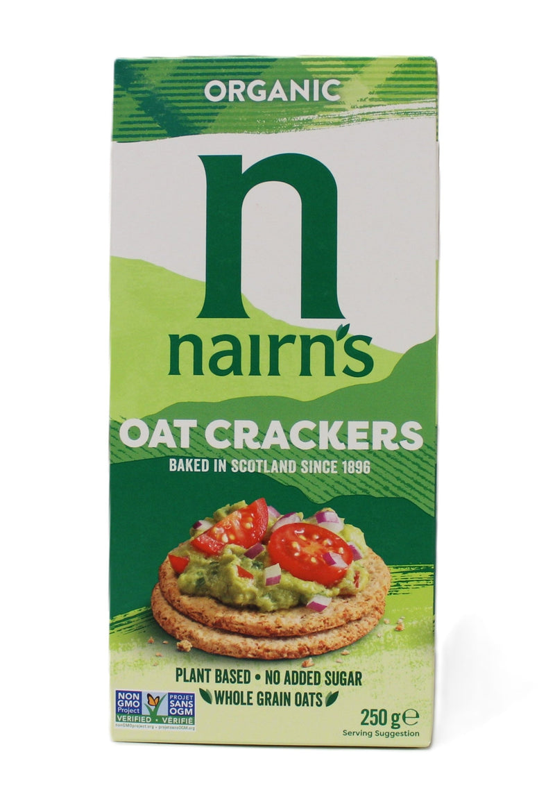 Organic Oat Crackers