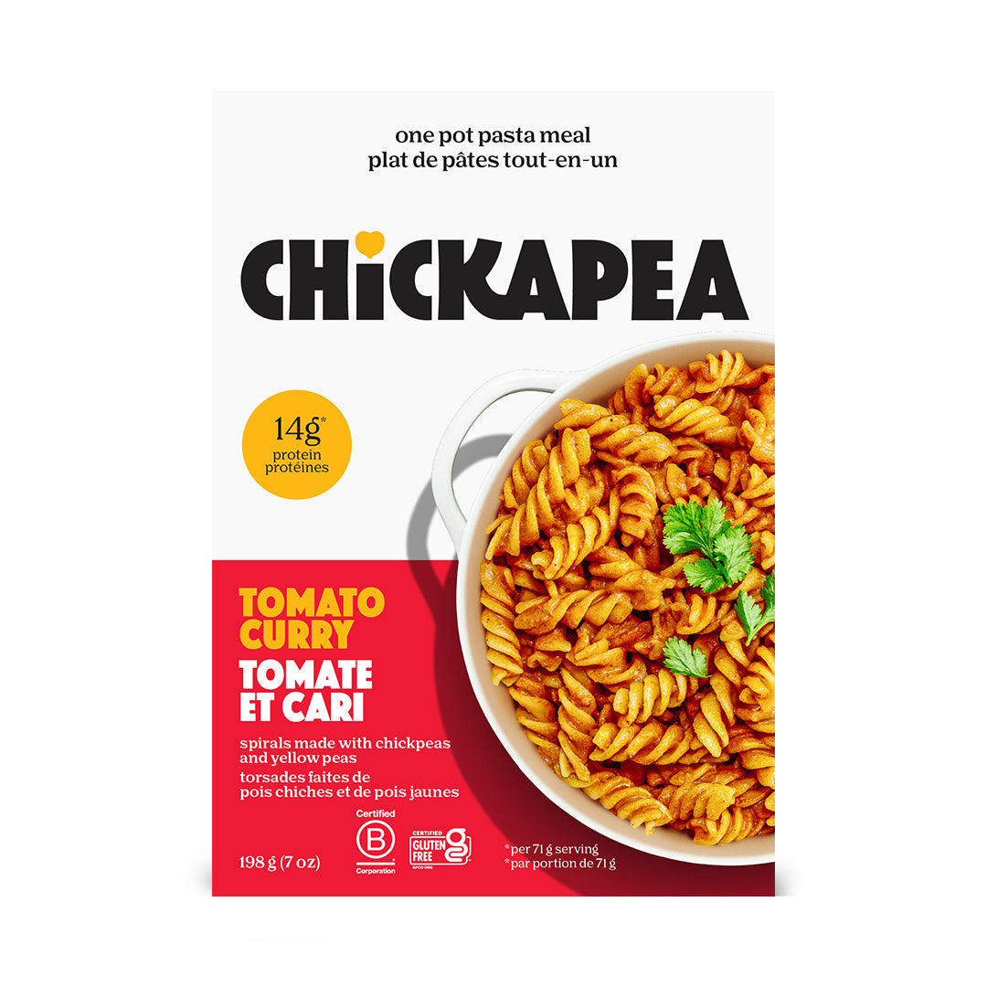 Chickapea Spiral Masala Magic Chickpea Pasta Dish