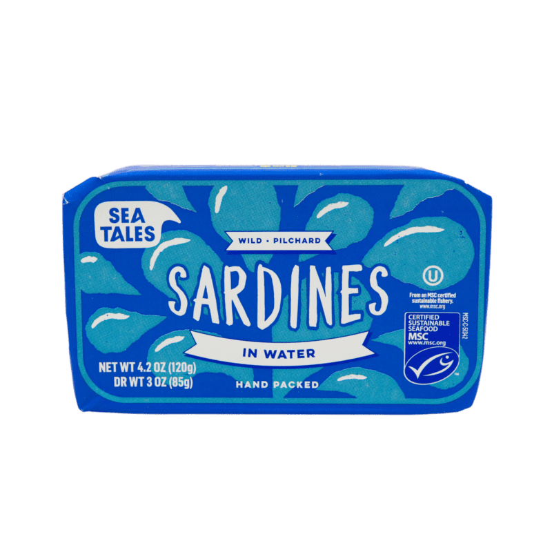 Wild Sardines in Water