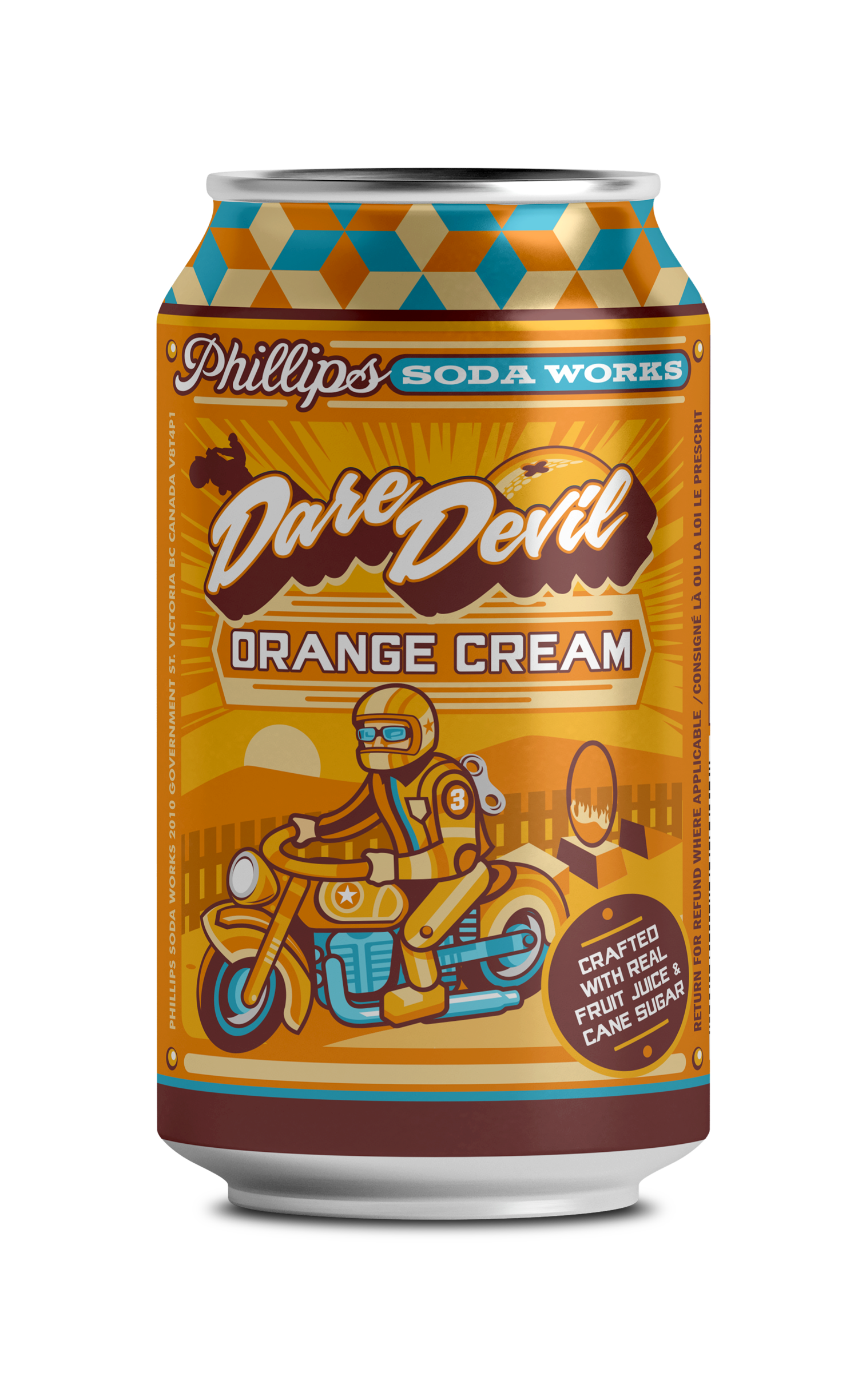 Phillips Soda Dare Devil Orange Cream Soda