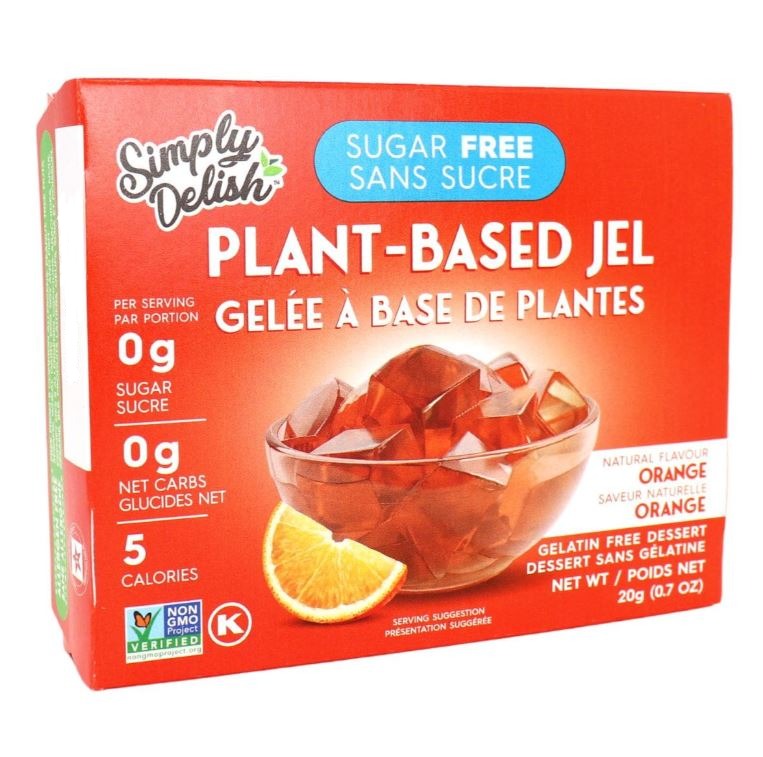 Natural Orange Jel Dessert