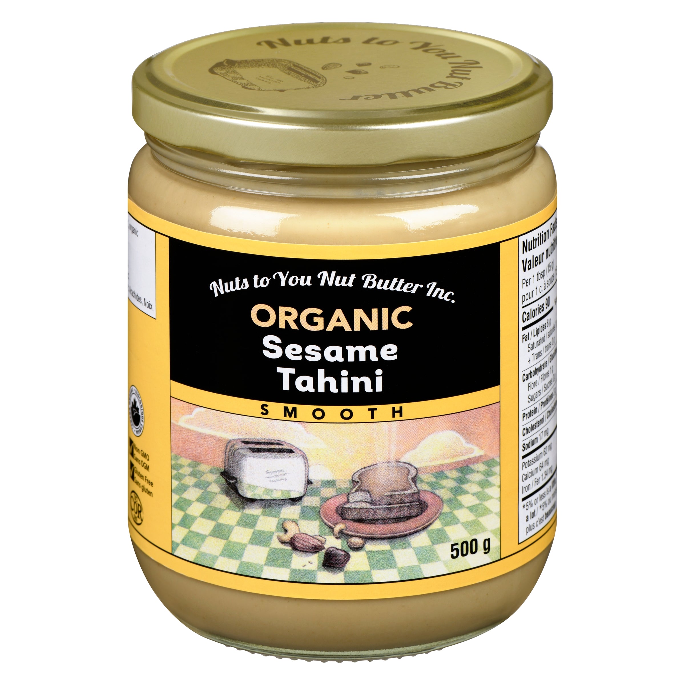 Nuts To You Organic Sesame Tahini Butter