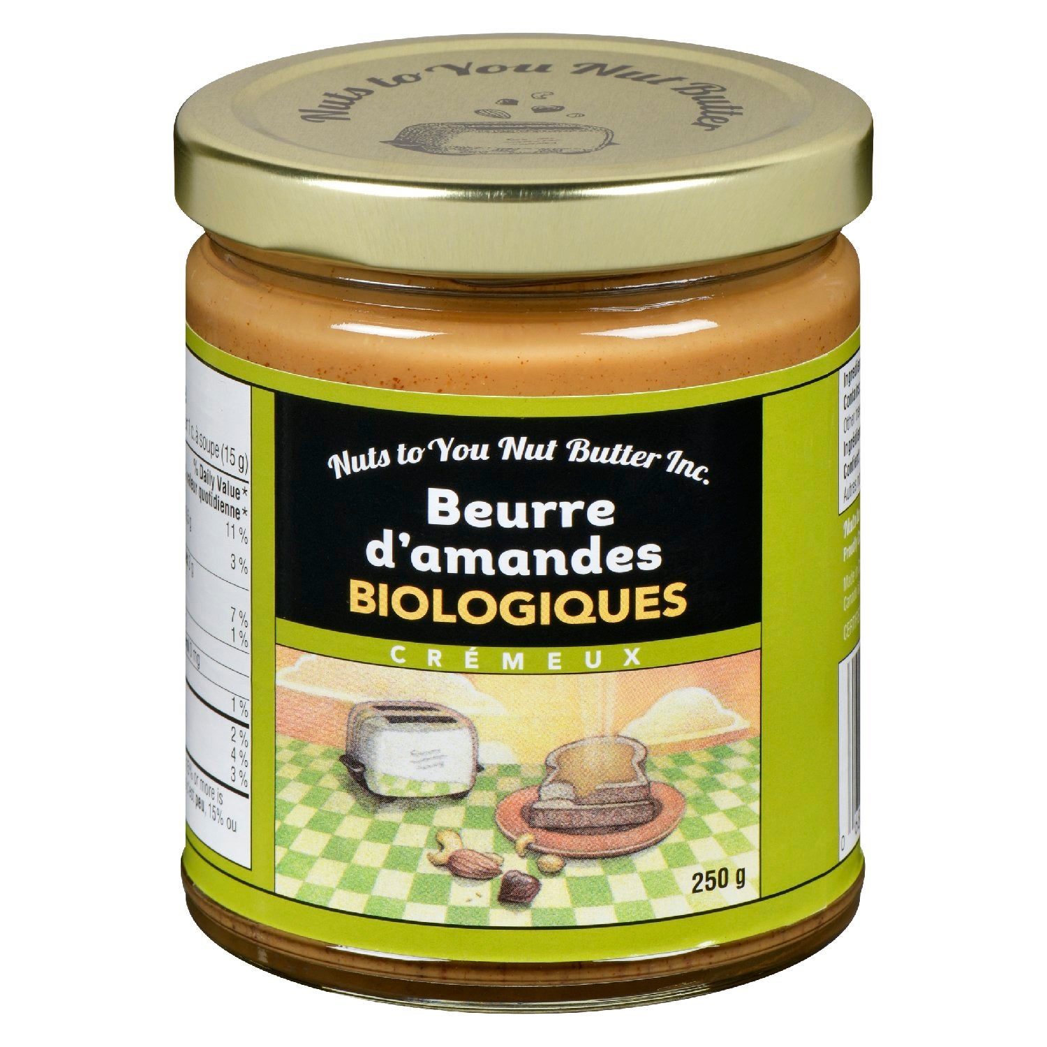 Nuts To You Organic Smooth Almond Butter