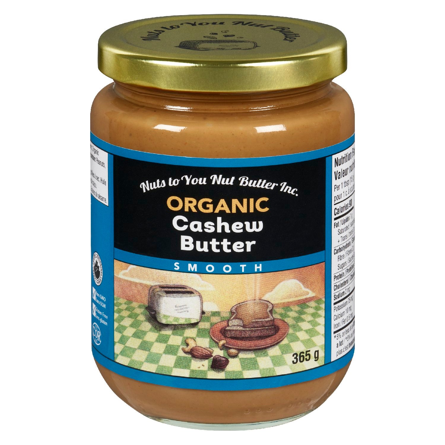 Nuts To You Organic Cashew Butter Smooth