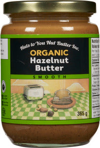 Nuts To You Organic Smooth Hazelnut Butter