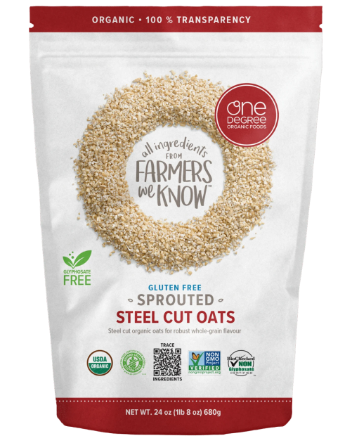 One Degree Organic Sprouted Steel Cut Oats