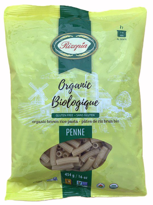 Rizopia Organic Gluten Free Brown Rice Penne