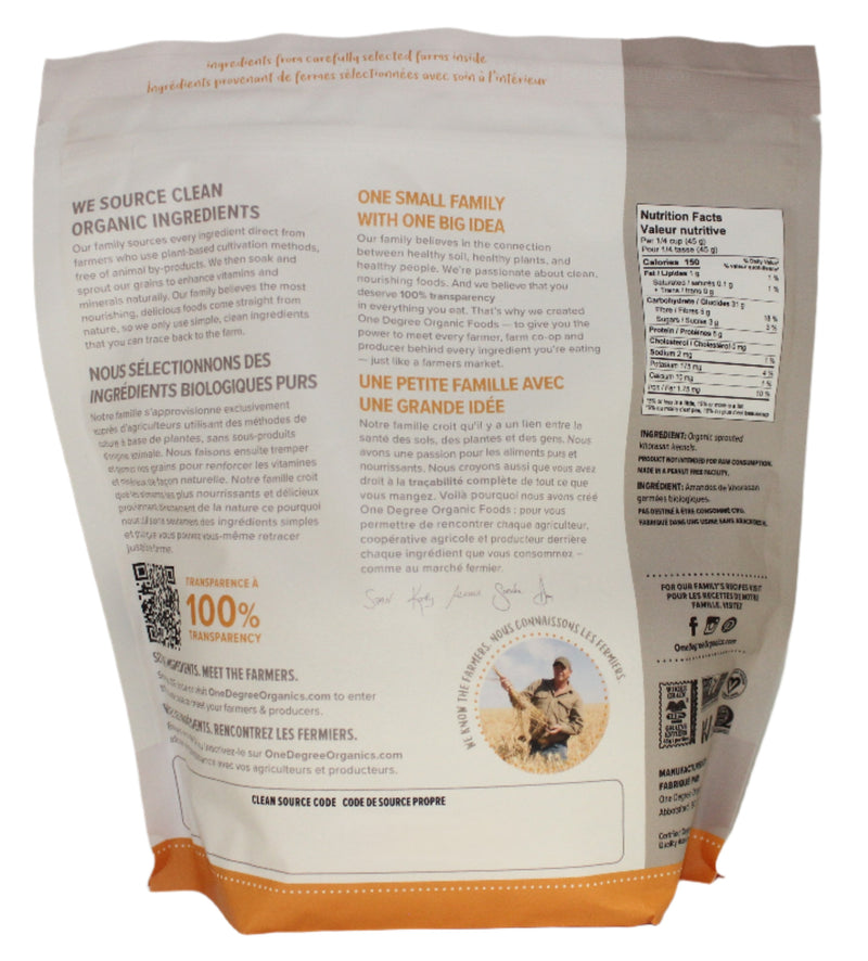 Organic Sprouted Khorasan Flour