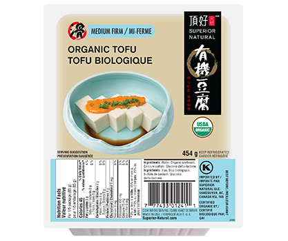 Organic Medium Firm Tofu