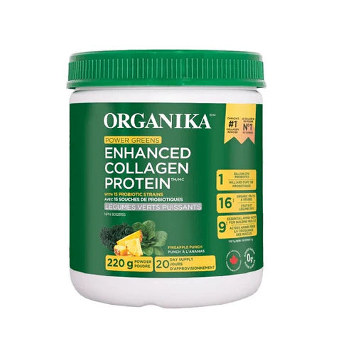 Pineapple Punch Power Greens Enhanced Collagen Protein