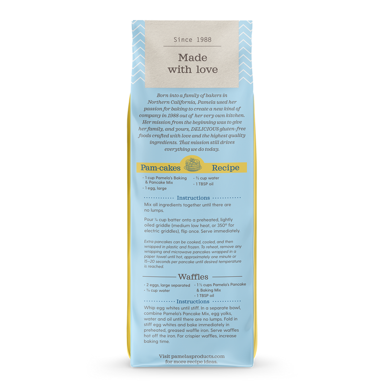 Pamela's Gluten Free Baking & Pancake Mix