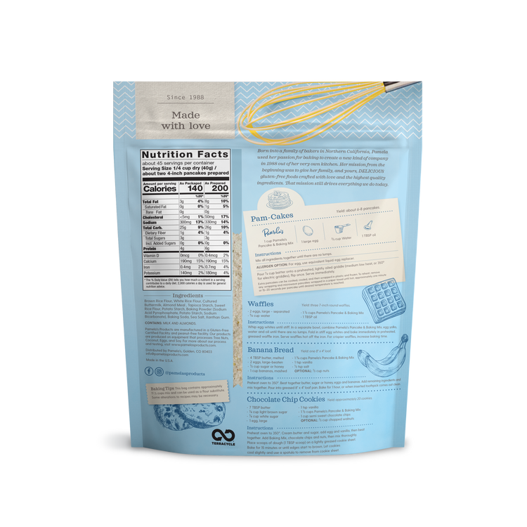 Pamela's Gluten Free Pamcake & Baking Mix