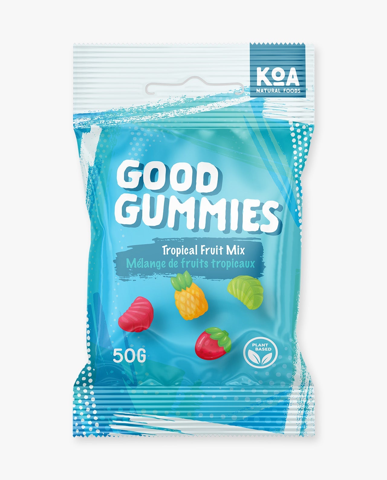 Koa Plant-Based Tropical Fruit Mix Good Gummies
