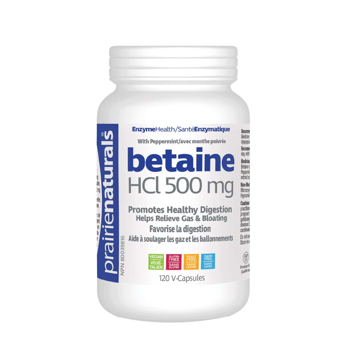 Betaine HCL 500mg