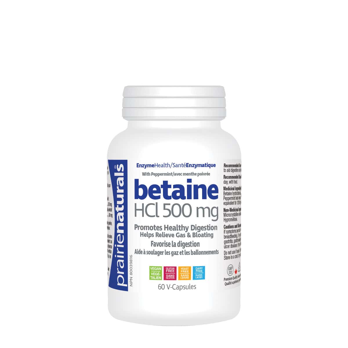 Betaine HCL - 500mg