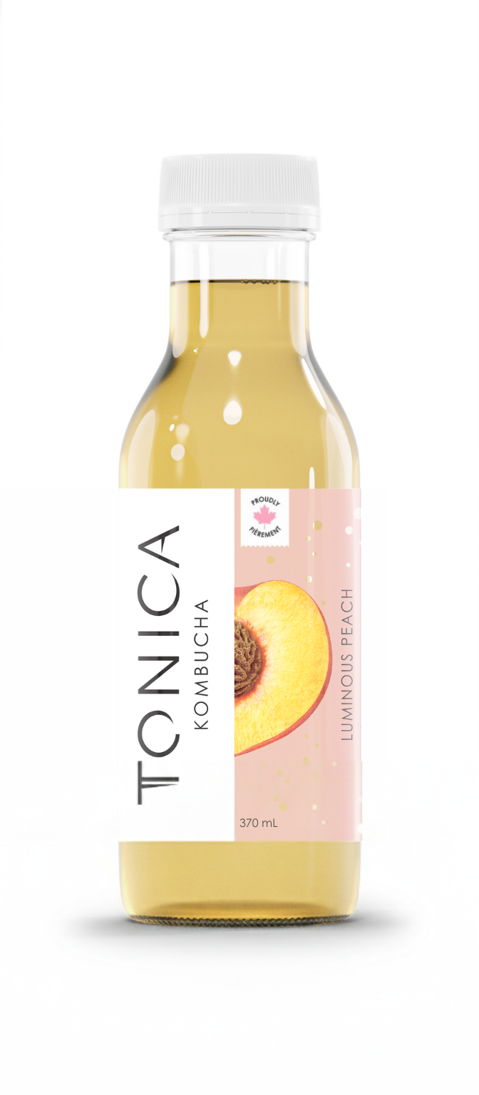 Tonica Luminous Peach Kombucha
