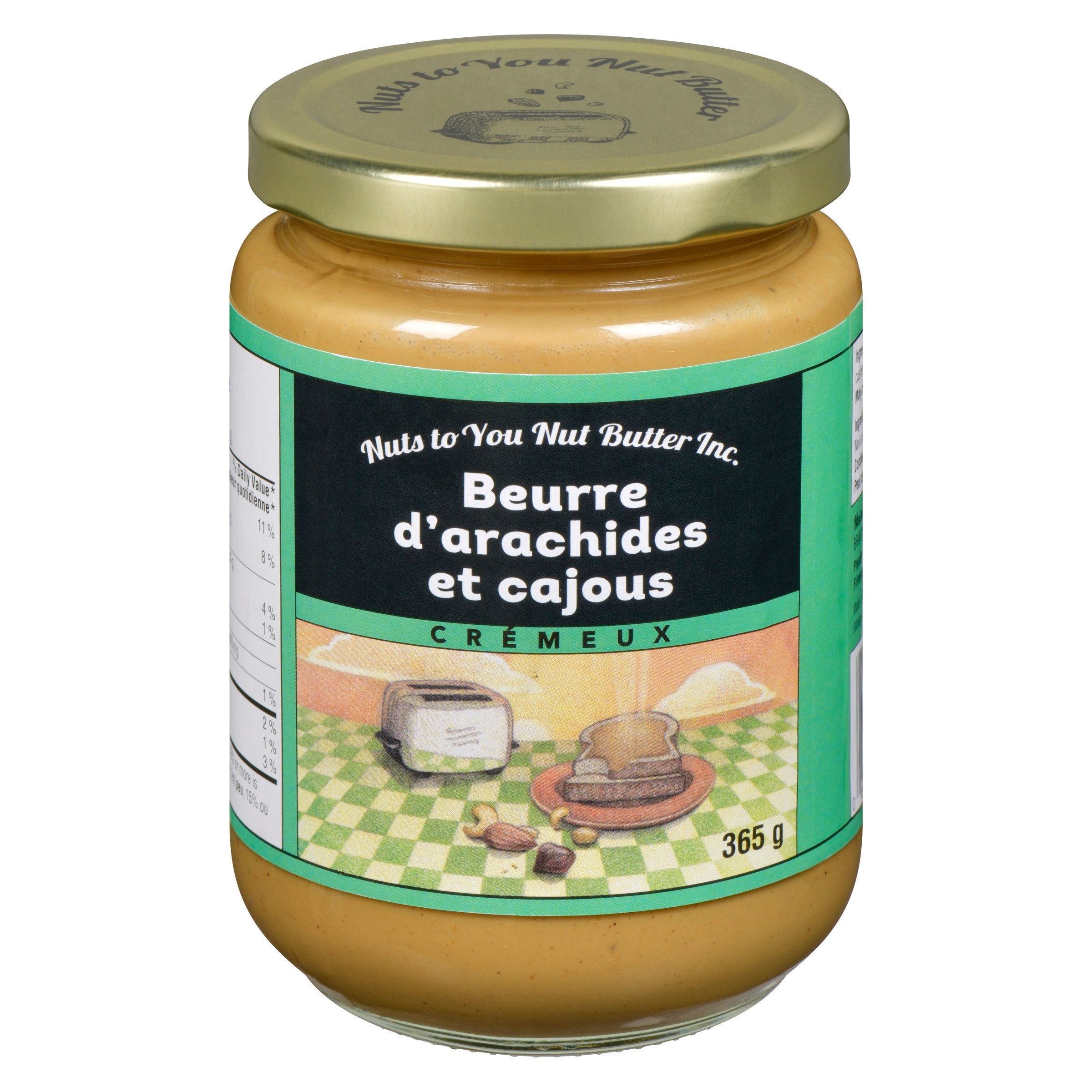 Nuts To You Smooth Peanut Cashew Butter