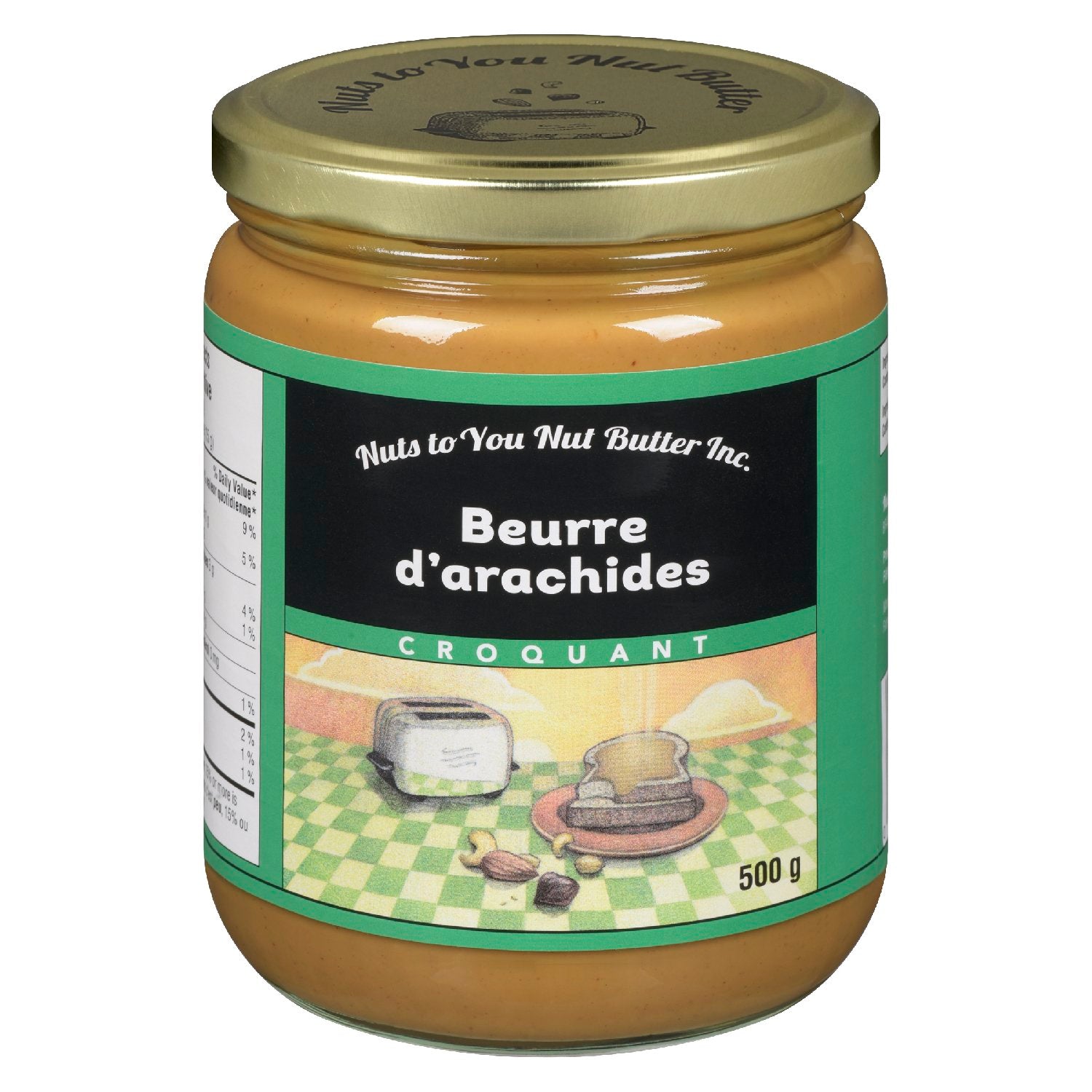 Nuts To You Crunchy Peanut Butter