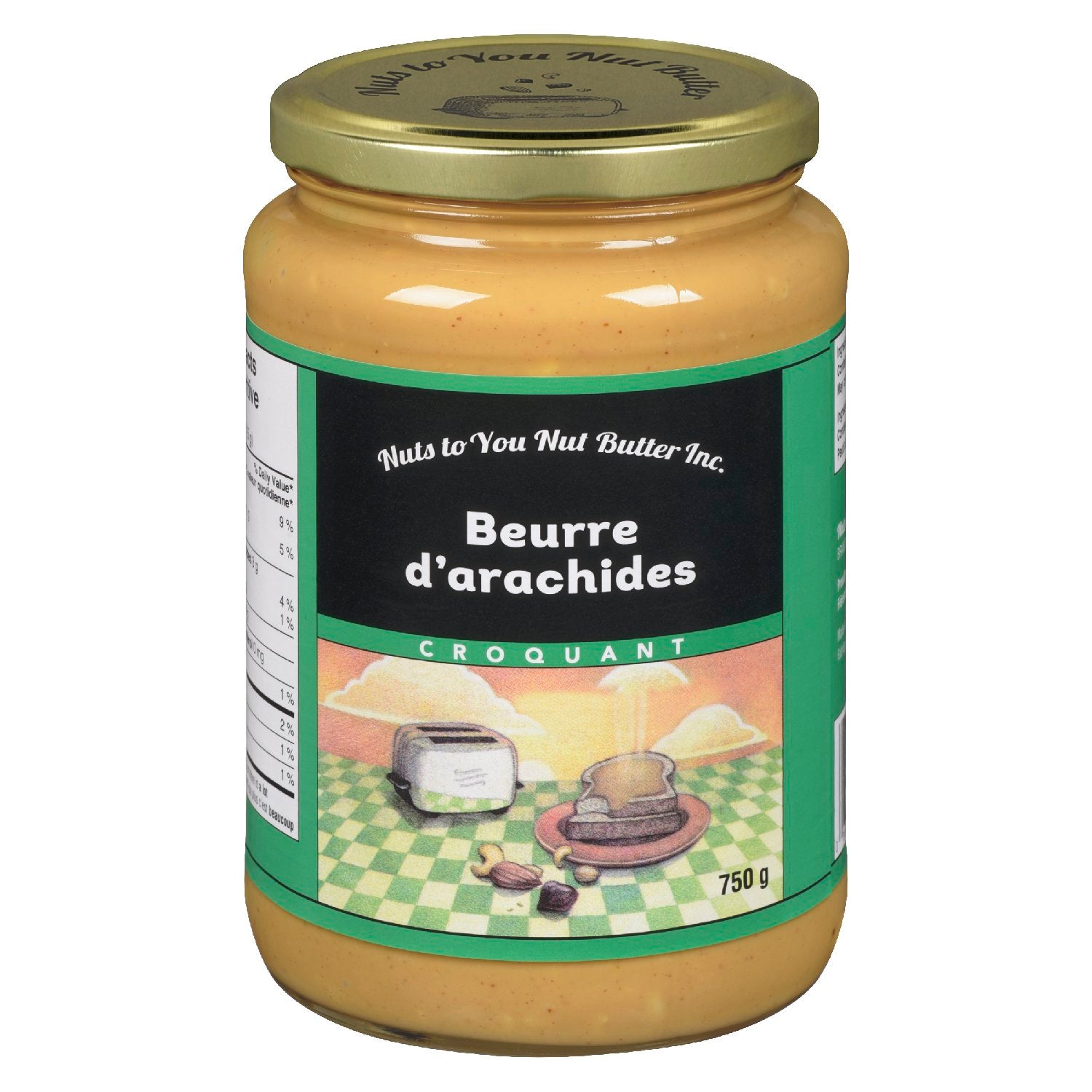 Nuts To You Crunchy Peanut Butter