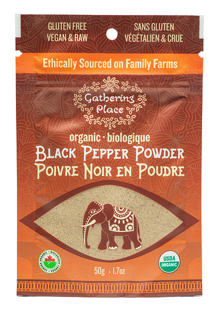 Gathering Place Organic Black Pepper Powder